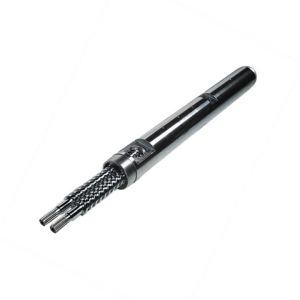 Efficiency Parallel Twin Screws And Barrels 42CrMo 9Cr18MoV With Nitriding