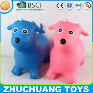 Quality pvc plastic inflatable jumping dog for sale