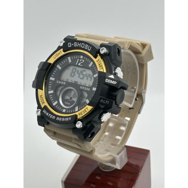 Men's Fashion Digital Sport Watch With Silicone Strap 20mm Width Backlight Alarm