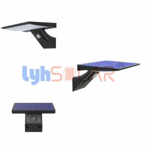 4.2W Bright Solar Wall Light With Motion Sensor Ip65 Waterproof Security Lamp