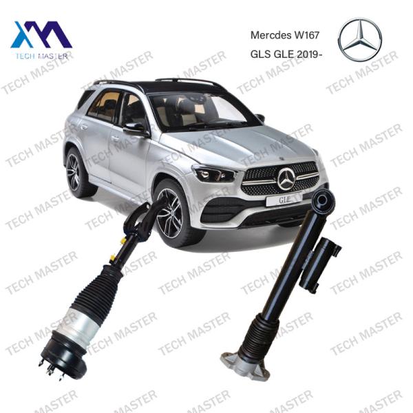 Front Air Ride Suspension For Mercedes Benz W167 GLS GLE Air Suspension Spring Bag Strut 1673200102 1673200202