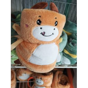 Quality Plush toys stuffed dolls holiday gifts cute cartoon animal toys foldable blankets toys for sale