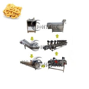 500kg/h Fully Automatic Potato Chips Line Potato Crisps Making Machine