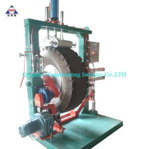 Inflatable Waste Tire Retreading Buffing Machine Tire Recycling Machine