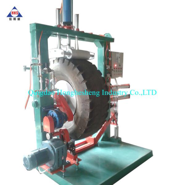 Buy 23.5kw Steel Tire Buffing Machine 42r/min for Retreading Grinding at wholesale prices