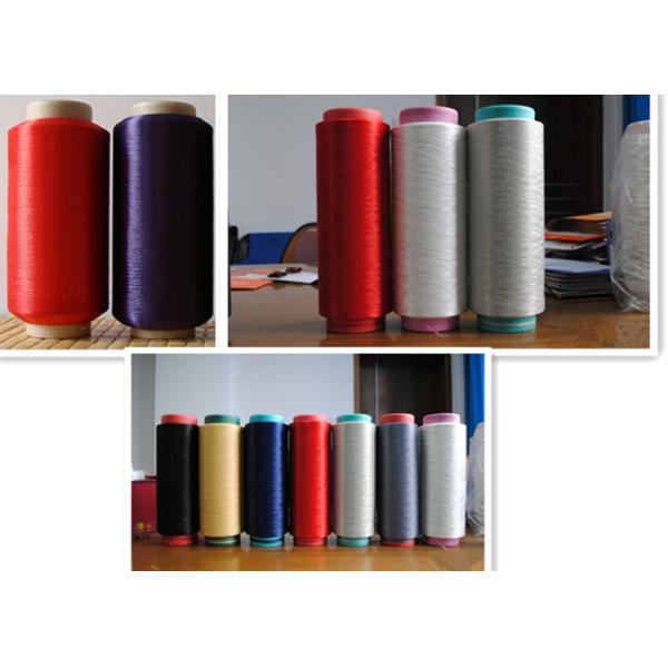 150D / 48F And 300D / 96F Polyester DTY Yarn AA Grade Textured Polyester Thread