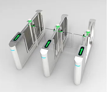 Buy Modern Train Station Turnstile Gates 2.0mm Thickness With Advanced Sensors at wholesale prices