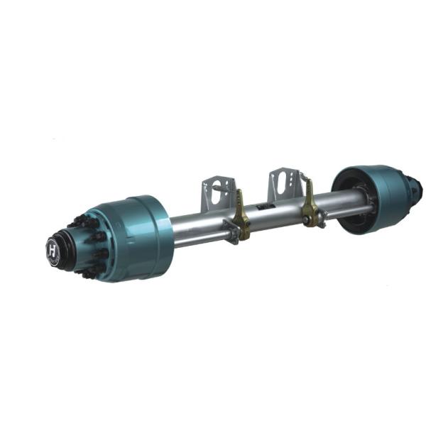 Buy 11T/ 13T Heavy Duty Trailer Axles , American Lowbed Type Trailer Stub Axle at wholesale prices