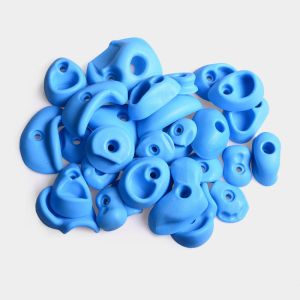 Fireproof Polyester Resin Climbing Holds Different Size Different Style