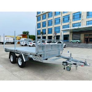Hot DIP Galvanised Plant Trailer ATM 3000kg Flat Bed Trailer