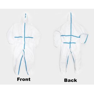 China Viralproof 63g Disposable Medical Protective Clothing FDA510K on sale