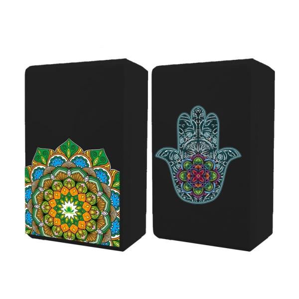 Printed Fitness Pilates Exercise EVA Gym Yoga Block