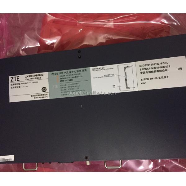 ZTE ZXSDR PicoRRU PB1000 WCDMA 100V-240V 50/60Hz 5- 2.3A for ZTE ZXSDR PICO RRU R8108 F1821 GSM 220V 10A CDMA 100V-240V 5-2.3A