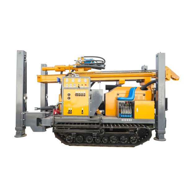 Buy Full Hydraulic GL180R Rubber Crawler Water Well Drill Rig at wholesale prices