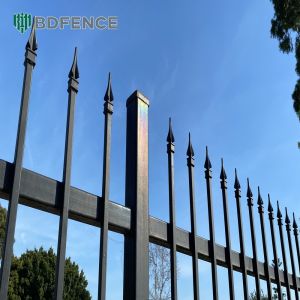 Commercial Grade Tubular Steel Fence High-Performance
