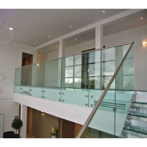 Safety Tempered Glass Fence Balustrade Balcony Pool Handrail Railing Banister