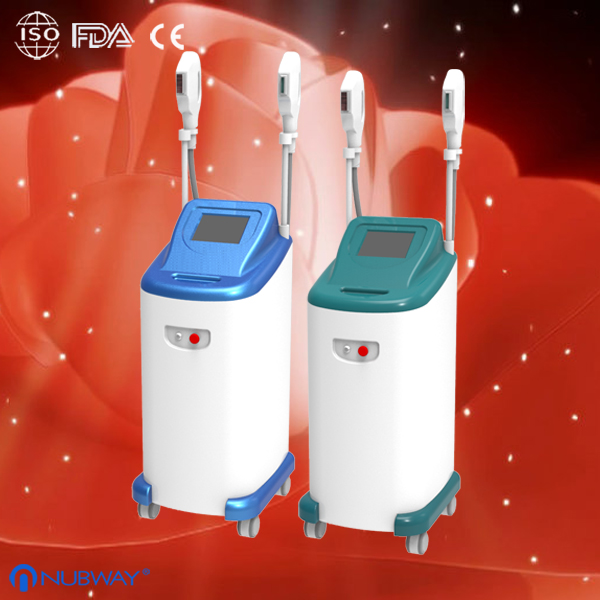 IPL Hair Removal Beauty Equipemt / Skin Rejuvenation Equipment with 2-Handle 2019 hottest machine. in big sale