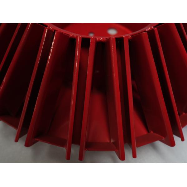 Double-Layer Convex Sweeping Disks (Red) – Fit for Zoomlion Sweeper Trucks, Sanitation Vehicle Road Cleaning