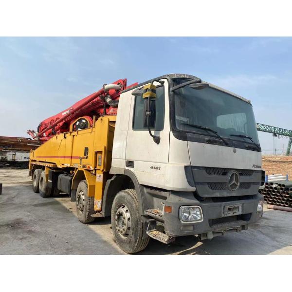 Hydraulic Machining Process Concrete Pump Putzmeister M49-5 Boom Sections for