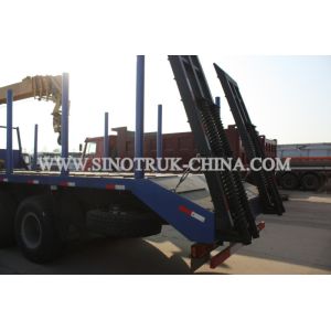 336HP Construction Boom Truck Crane With 12000kg Max Lifting Capacity