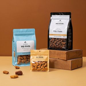 Airtight Child Lock Pouches Wholesale Multipurpose Pet Food Safety