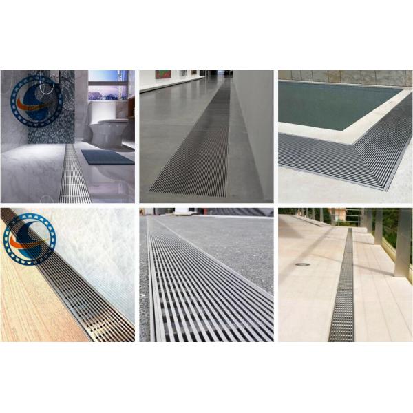Ss316l Wedge Wire Grate High Grade Drainage And Floor Gratings