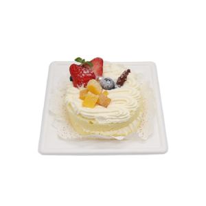 Buy cheap 6in White Compostable Disposable Biodegradable Sugarcane Bagasse Plates from wholesalers