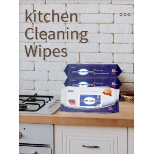 Household Cleaning Wet Wipes Kitchen Tissue Quick And Easy Clean