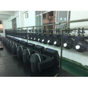 Frost Lens Colorful Moving Head Stage Lights / LED Beam Moving Head Light