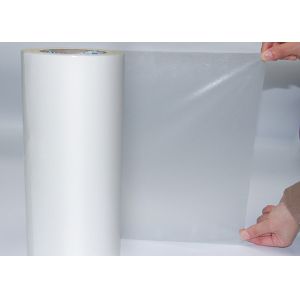 PVC Bonding Hot Melt Adhesive Film Milk White Translucent Washing 40°C/72H RoHs
