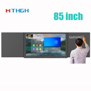 Intelligent Digital Blackboard Wireless 85 Inch Dual System Teaching Solution