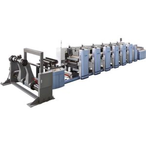 China Flexo Printer/Flexographic Printing Press with 150m/mim Printing Speed and UV IR Dryer on sale China Flexo Printer/Flexographic Printing Press with 150m/mim Printing Speed and UV IR Dryer on sale