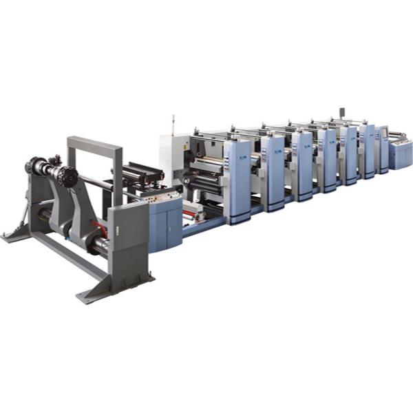 Flexo Printer/Flexographic Printing Press with 150m/mim Printing Speed and UV IR