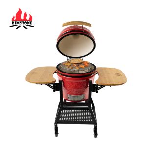 Uovo Kamado 18inch Charcoal Block Barbacoa Ceramic Kamado Elektrische Foshan