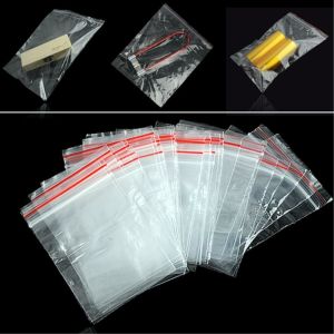 Biodegradable HDPE LDPE Plastic Sealed Bag For Food Packaging