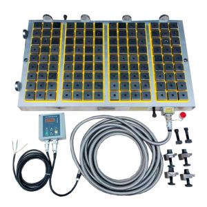 ISO 250*250mm Milling Magnetic Chuck 70*70mm Polar Distance