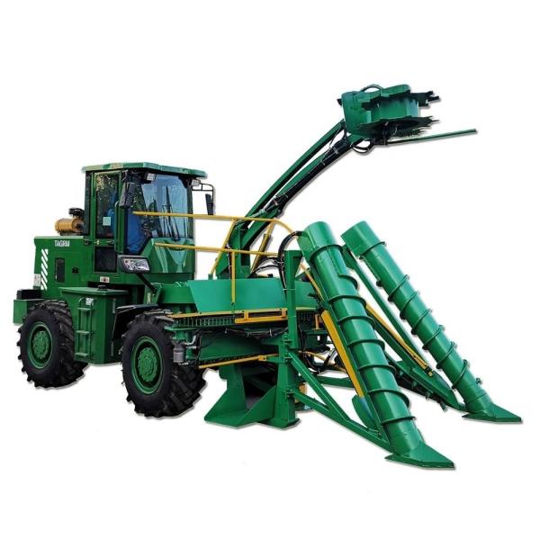 Buy 52kw Small Scale Agricultural Machinery 4x4 Whole Stalk Sugarcane Harvester at wholesale prices