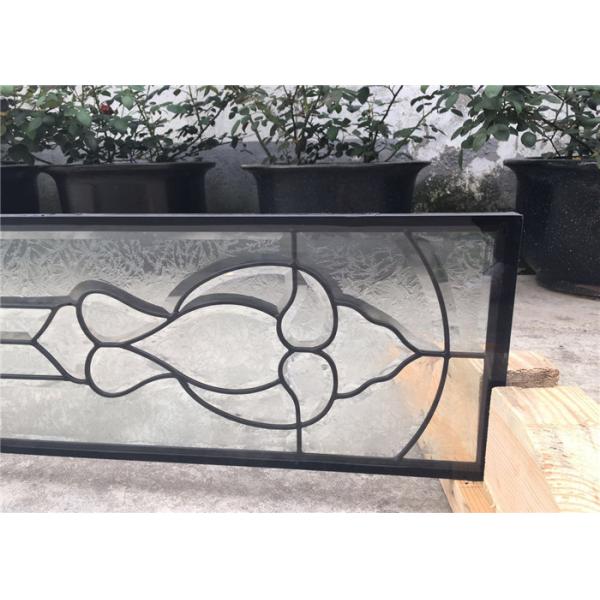 Custom Decorative Patterned Glass Thermal Sound Insulation Keep Warm