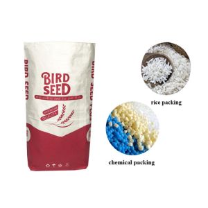 Double Layer 25kg Multiwall Kraft Paper Bags For Cat Litter Animal Feed