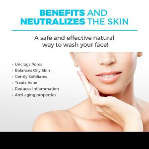 Natural Activated Charcoal Gentle Facial Cleanser With Aloe Vera 120ml