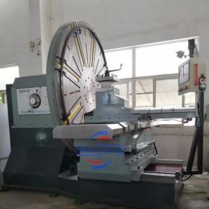 C6025 CNC Face Lathe Big Head Shipyard Propeller Turning