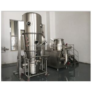 Continuous Fluid Bed Drying Equipment Compact Steam Heating Spray Dryer