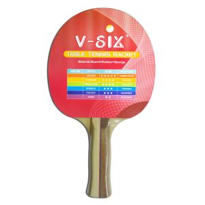 Playing Table Tennis Bats With Higher Density Yellow Sponge 1.5mm Linden Plywood Paddles
