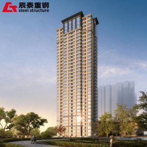 Prefabricated Steel Grid Metal Material Steel Structure High Rise Building