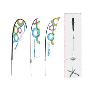 Personalised Outdoor Promotional Flags And Banners Advertising Usage BSCI