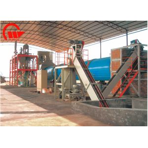 Large Capacity Cassava Chips Dryer , Energy Saving Rotary Dryer Machine