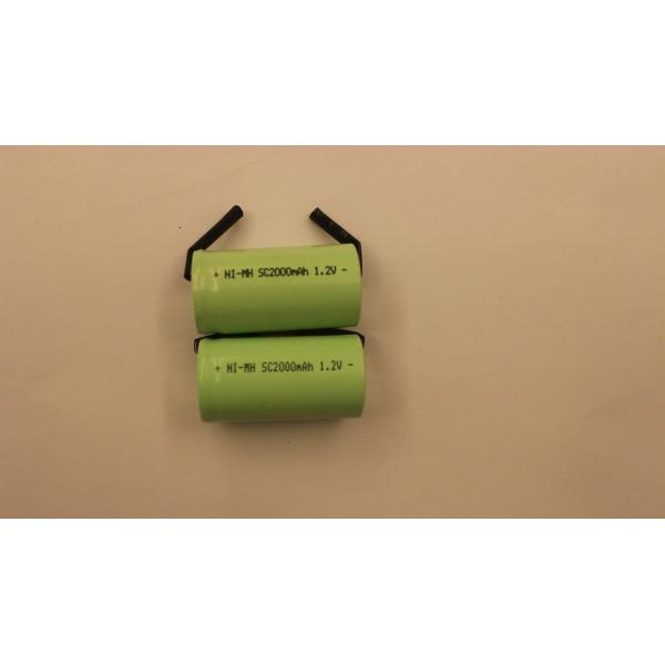Buy Electric Sweeper Cylindrical 2000mAh 1.2V charging nimh batteries at wholesale prices