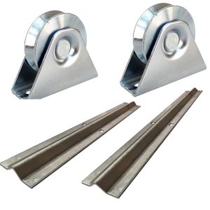 Quality Q235 Steel Galvanized Sliding Gate V Track Kit Opener for sale
