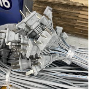 Male Plugs AC Power Cable Power Cable With Plug