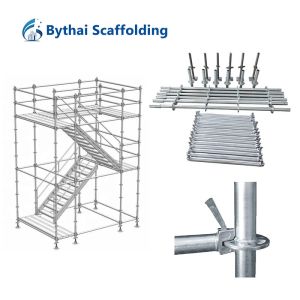 Quality Corrosion-Resistant Ringlock System Vertical Standard Scaffolding Accessories for Construction for sale